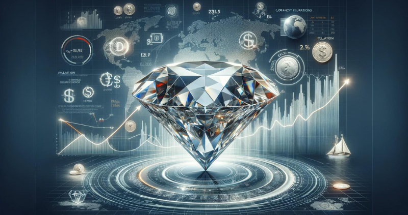 change in diamond prices